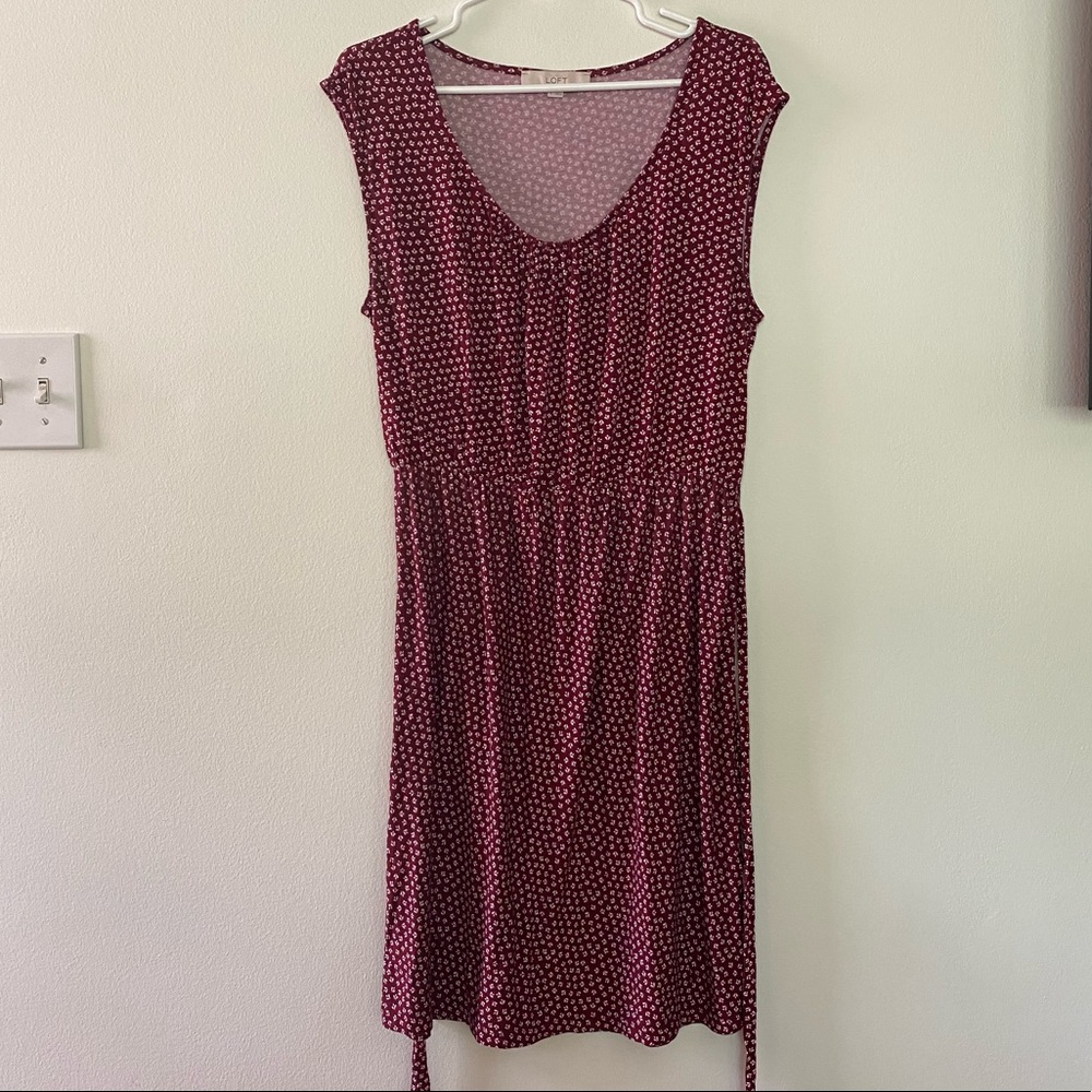 LOFT Floral Dress